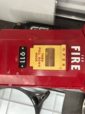 Randex FB911 Fire Emergency Telephone Call Box Cabinet Fire Alarms